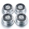 RC-Hub 4Pcs Aluminum Alloy Beadlock Wheels Rims for 1/10 Baja Rey RC Crawler Buggy Truck Car view 3