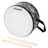 MUSICUBE Kids Drum Set 8-Inch Wooden Drum Toys with an Adjustable Strap and 2 Drumsticks Educational Baby Musical Toys Drum Sensory Musical Instrument Toys for Toddler Boys & Girls Gift Packing view 1