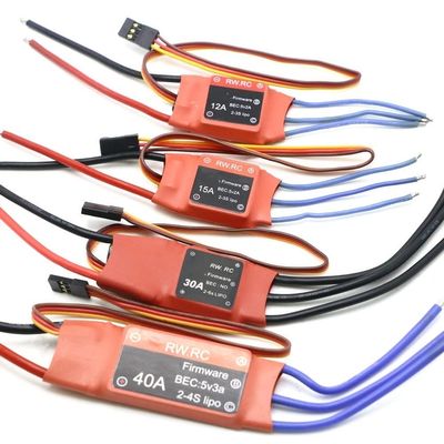 Drone Accessories for Simonk 10A 12A 15A 20A 30A 40A 50A 70A 80A OPTO ESC Firmware Electronic Speed Controller BEC Output for RC Airplane Multicopter Replaceable (Color : 70A OPTO 6S)