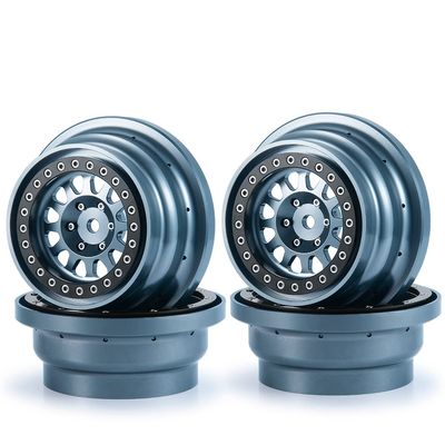 RC-Hub Aluminum Beadlock Wheels Rim for 1/7 UDR Unlimited Desert Racer RC Rock Crawler Buggy Truck Car