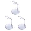 Ddung Doll Stand - Clear Doll Stand For 0.5" To 10" Dolls And Action Figure Stand (3-Pack) view 1