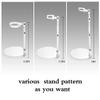 Ddung Doll Stand - Clear Doll Stand For 0.5" To 10" Dolls And Action Figure Stand (3-Pack) view 2