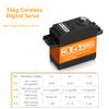 35KG High Torque Coreless Servo Motor Metal Gear Digital and Stainless Steel Gear Servo for Robotic DIY, RC Car Control Angle 180 view 2