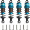 HobbyMarking Aluminum Alloy Oil Shock Absorber 62mm Adjustable Damper Set For Tamiya TT-01 TT-02 RC On-Road Car Upgrade Parts view 1
