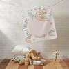 Nazenti Personalized Personalized Baby Blankets - Custom Blanket for Girls, Giraffe Blanket with Name, Cute Newborn Gifts, Gifts for Christmas Baby Shower Birthday, Fleece Sherpa 30'x40' 50'x60' DS34 view 2