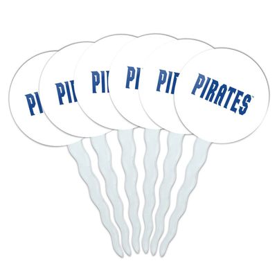 GRAPHICS & MORE Seton Hall Secondary Logo Cupcake Picks Toppers Decoration Set of 6