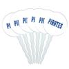 GRAPHICS & MORE Seton Hall Secondary Logo Cupcake Picks Toppers Decoration Set of 6 view 1