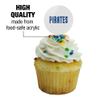GRAPHICS & MORE Seton Hall Secondary Logo Cupcake Picks Toppers Decoration Set of 6 view 3