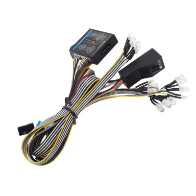 Fancy RC Car Light Kit - Simulation Flash, Steering & Brake Lights for 1/10 & 1/8 Scale RC Car Parts
