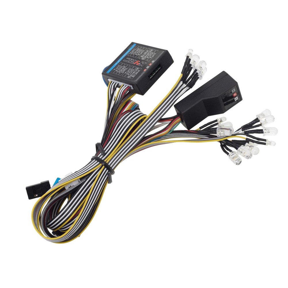 Fancy RC Car Light Kit - Simulation Flash, Steering & Brake Lights for 1/10 & 1/8 Scale RC Car Parts