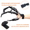 Articulated Finger Extensions,Cosplay Witch Ghost Gloves Claws Extender Wearable Skeleton Hand(1Pair-Black) view 2