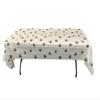 bark and lindy Paw Print Tablecloth  Large Rectangle Pet-Themed Plastic Table Cover  Dog Birthday Party Supplies & Decorations  Waterproof, Disposable Puppy Table Cloth (108"x54") (12) view 1