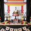 18 pcs Ninja Happy birthday Cupcake Toppers Decor Kit - kung fu ninja Darts theme Samurai Birthday Party Decorations view 4