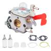 SMICH Carburetor Kit, Trimmer Carb Long Service Life for Home for Garden for WALBRO Wt668 Wt997 1/5 RC Car Hpi Baja 5B 5T Engine view 4