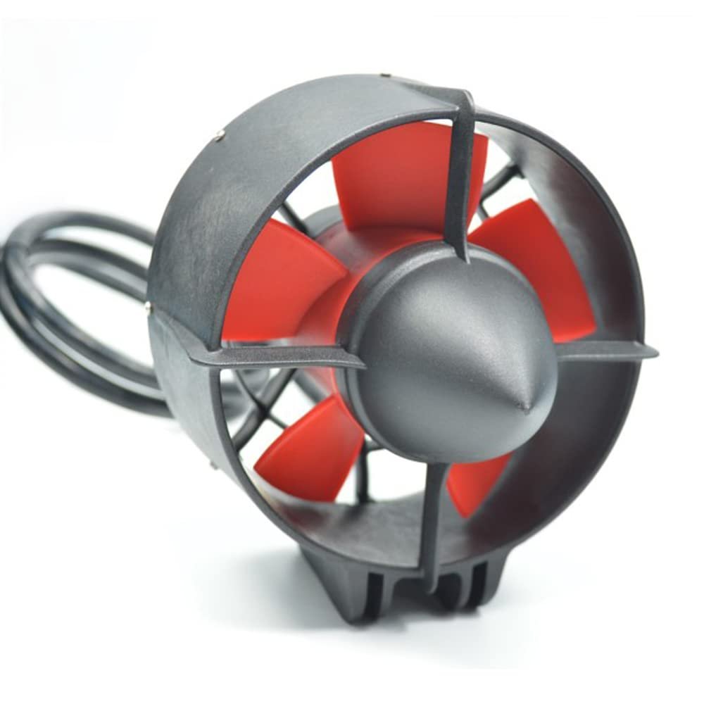 HAWK HOBBY Underwater Thruster MAX 24V 1080W Brushless Motor with CCW 3-Blade Nylon Propeller for Kayak Electric Surfboard Lure Boat RC Bait Tug Boat Nest Ship Submarine