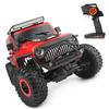 Wemay 104311 RC Car 2.4G 1/10 4WD Car SUV Brushed Motor Remote Control Off-road Crawler Car, Red view 1