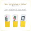 drizzle Chinese Mahjong Game Set - 146 Medium Size Tiles 1.3inch with Instructions - Professional Mah Jong Play Yellow [] view 4
