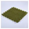 30 PCS Interlocking Foam Mats,Fluffy Carpet Tiles Plush Area Rug,12"X12" Interlocking Puzzle Floor Mat with Border,Soft Crawling Playmat Floor Tiles,Bedroom EVA Foam Mat,Green view 1