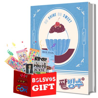 Billlie - Patbingsu [Track By Yoon] (Platform Album) Album+BolsVos K-POP eBook (21p), BolsVos Stickers for Toploader, Photocards