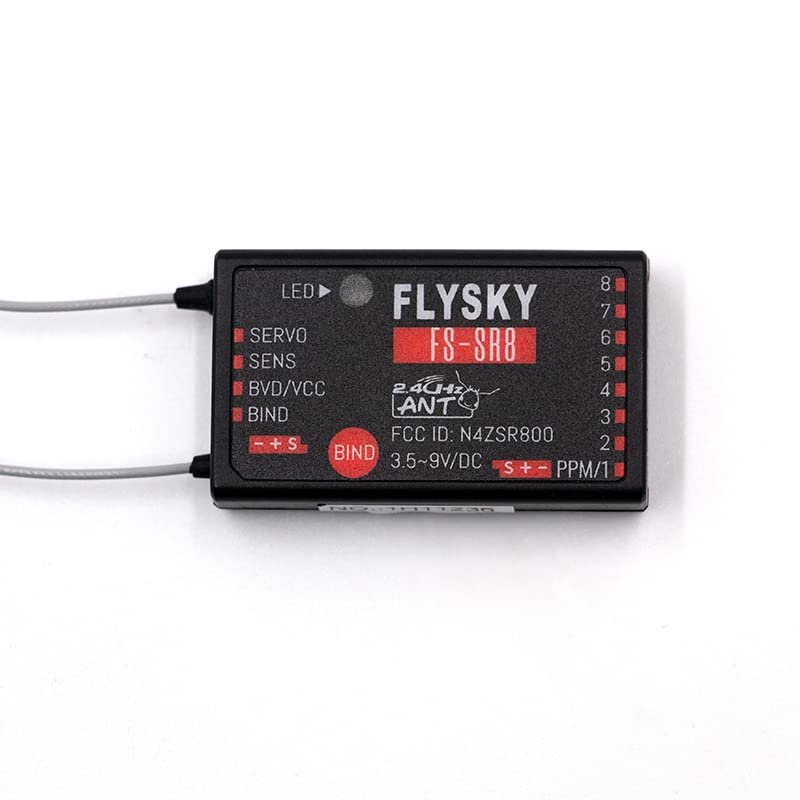 FEICHAO SR8 8CH Receiver Protocol ANT Dual Antenna for Drone Car Boat Module Control Remote