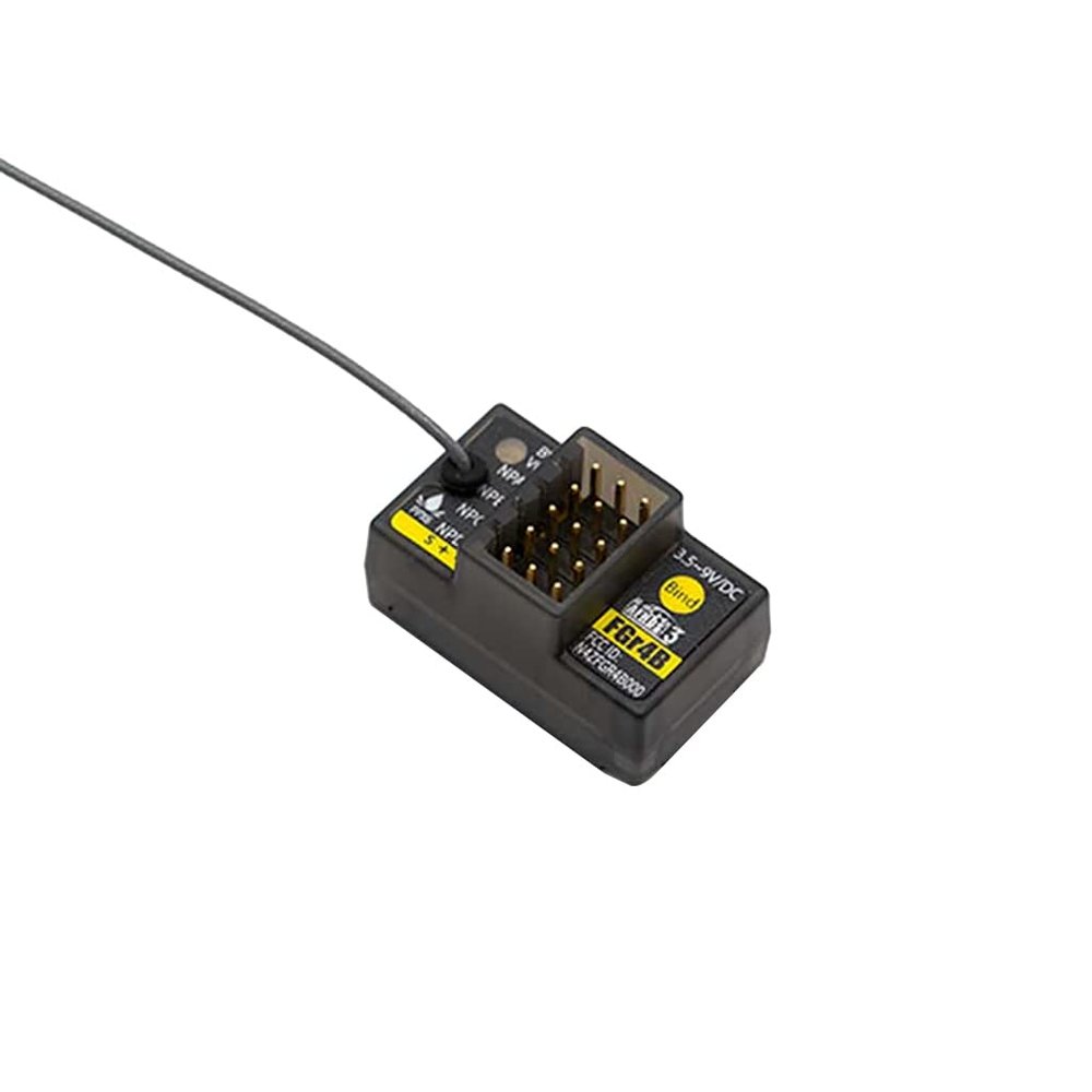 FEICHAO FGR4B 4CH Receiver Protocol AFHDS3 Single Antenna Suitable for Car Boat Models
