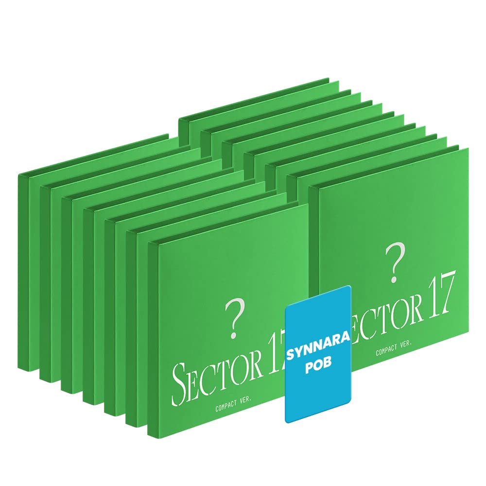 dreamus SEVENTEEN - 4th Repackage album 'SECTOR 17' COMPACT ver + Synnara Top decorative sticker (ALL SET)