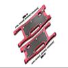 GPM Aluminium 6061-T6 Rear Lower Arms+Carbon Fibre Dust-Proof Protection Plate -28Pc Set for TRAXXAS 1/8 4Wd Sledge Monster Truck-95076-4 (Red) view 1