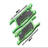 GPM Aluminium 6061-T6 Rear Lower Arms+Carbon Fibre Dust-Proof Protection Plate -28Pc Set for TRAXXAS 1/8 4Wd Sledge Monster Truck-95076-4 (Green) view 1