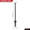 RCAWD CVD Driveshaft for ARRMA 6S, 1/7 Mojave 6S & Roller Upgrades Parts, 109mm #45 Steel Drive shafts w CVD AXLE Hop Ups for #ARA310954 Black view 3