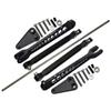 GPM Aluminum 7075-T6 Rear Anti Swing Rod & Stabilizer Bar-23Pc Set for Team LOSI 1/10 Hammer Rey U4 Rock Racer-Los03030 (Black) view 1