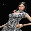 1/6 Scale Female Head Sculpt and Clothes Set for 12inches Seamless Action Figure Body Doll (D) view 2