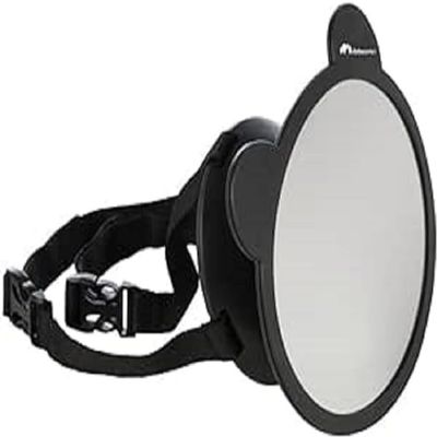 BEBE CONFORT Back Seat Car Mirror, Rear View Mirror, Adjustable Car Mirror, Back seat, Safe Car Seat Mirror, from Birth