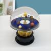 Eight Planets Electric Rotating Metal Solar System Model with Lights, Dynamic Simulation Solar System Model Space Science Astronomy Decorations view 4