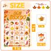 Joy Bang Fall Festival Games, Fall Bingo Cards for 24 Players Harvest Game Fall Crafts for Kids Adults Autumn Thanksgiving Party Favors Supplies Activities for Kids Family Classroom view 3