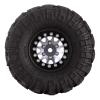 INJORA 1.0 Tires Crawler Mud Terrain Tires for SCX24 TRX4M A24 Axial 1/24 1/18 Crawler Upgrade Parts (Black&Grey) view 4