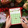 150 Sheets Christmas Bingo Game Xmas Holiday Winter Party Supplies Favors Word Scramble Games Word Search Game Funny Christmas Party Game Set for Classroom Prizes, 6 Styles view 4