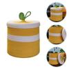 LIFKOME Laundry Room Basket Cotton Weaving Storage Bin Space-saving Lid for Toys view 3