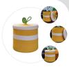 LIFKOME Laundry Room Basket Cotton Weaving Storage Bin Space-saving Lid for Toys view 4