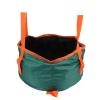 Camping Water Storage Container , foldable Bucket with Handle , Portable Folding Bucket Wash Basin for Camp Traveling Hiking Fishing Boating Gardening (Dark green) , foldable Bucket with Handle , view 1
