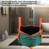 Camping Water Storage Container , foldable Bucket with Handle , Portable Folding Bucket Wash Basin for Camp Traveling Hiking Fishing Boating Gardening (Dark green) , foldable Bucket with Handle , view 3
