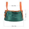 Camping Water Storage Container , foldable Bucket with Handle , Portable Folding Bucket Wash Basin for Camp Traveling Hiking Fishing Boating Gardening (Dark green) , foldable Bucket with Handle , view 4