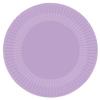 Amscan 9915400-212-66 Paper Plate 23Cm Lavender- 8 Pack view 1