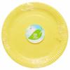 amscan 9915400-205-66 - Buttercup Yellow Eco-Friendly Recyclable Paper Party Plates - 8 Pack view 4