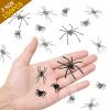 BAINFE 3 Sizes 150 Pieces Plastic Spiders Halloween Realistic Plastic Spiders Small Spiders Fake Tiny Spider Toys Prank Props for Halloween Home and Party Decorations view 3
