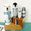 Lorveelo Polar Bear Nesting Dolls - Cute Animal Matryoshka Doll Handmade Wooden Dolls for Children Christmas Birthday Decoration Halloween Wishing Gift,Set of 5 view 3