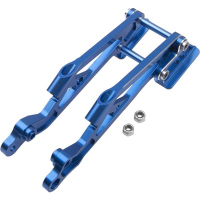 ShareGoo Aluminum Alloy Rear Wing Mount Upgrade Parts Compatible with Arrma 1/8 Kraton Notorious Outcast Talion Typhon 6S BLX RC Car,Replace of AR320347 (Blue)