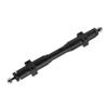 1Pcs Vgoohobby Metal Non-Powered RC Trailer Rear Wheel Axle Tail Axle Compatible with Tamiya 1/14 RC Tractor Trailer 1/10 DIY RC Car (140mm) view 2