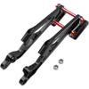 ShareGoo Aluminum Alloy Rear Wing Mount Upgrade Parts Compatible with Arrma 1/8 Kraton Notorious Outcast Talion Typhon 6S BLX RC Car,Replace of AR320347 (Red) view 1