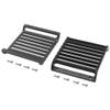 2Pcs Vgoohobby Metal Front LED Headlight Cover Guard Grille Accessory Compatible with Traxxas TRX4 TRX-4 1/10 RC Crawler Car (Black) view 1