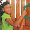 Dolibest Set of 8 Safety Playground Handles, Swing Set Kids Safety Hand Grips for Playset, Climbing Frame, Play House, Climbing Frame, Play House Handles (Green) view 2